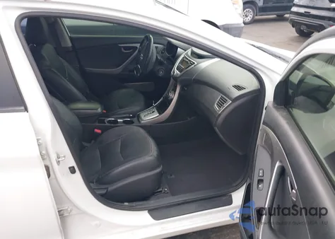 2012 Hyundai Elantra Limited z USA, uszkodzony, nr VIN 5NPDH4AEXCH107253